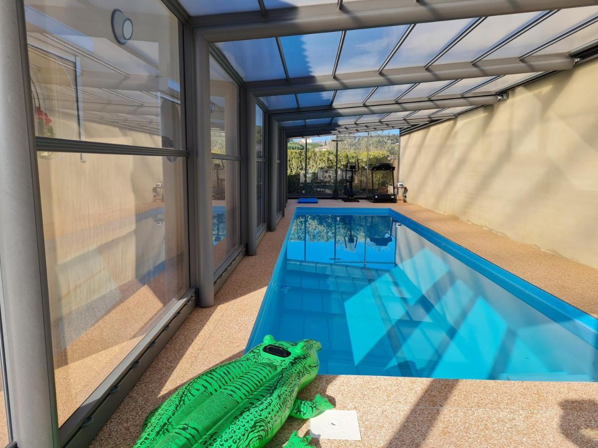 Chambres D'Hotes B&B La Bergeronnette Avec Piscine Couverte Chauffee Bizanet Kültér fotó