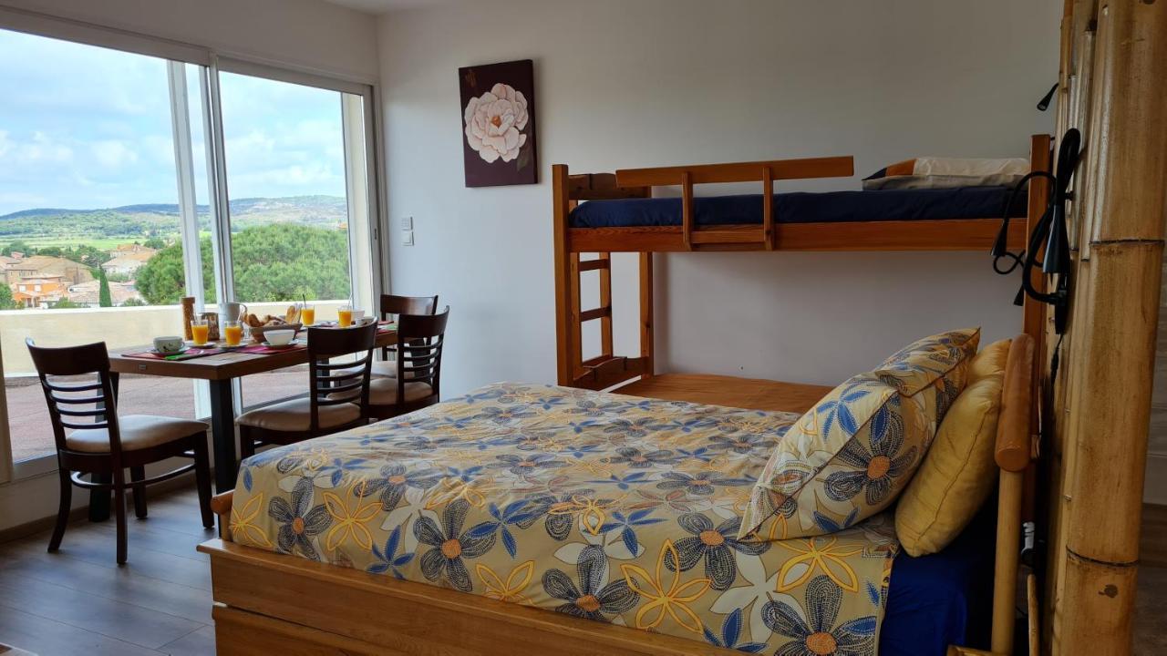 Chambres D'Hotes B&B La Bergeronnette Avec Piscine Couverte Chauffee Bizanet Kültér fotó