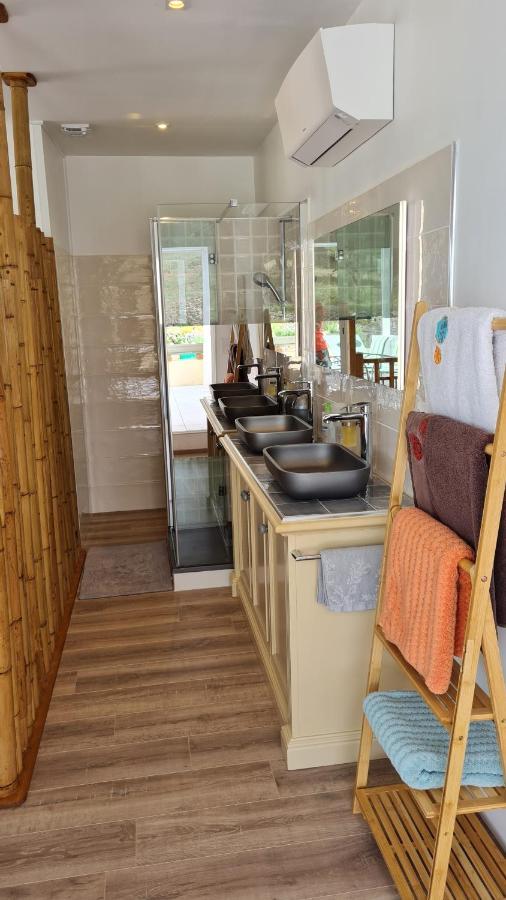 Chambres D'Hotes B&B La Bergeronnette Avec Piscine Couverte Chauffee Bizanet Kültér fotó