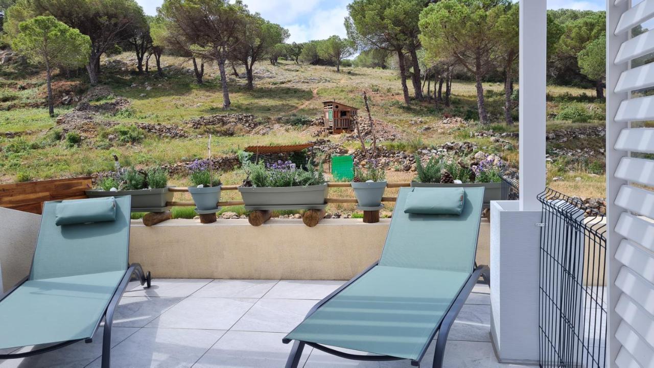 Chambres D'Hotes B&B La Bergeronnette Avec Piscine Couverte Chauffee Bizanet Kültér fotó